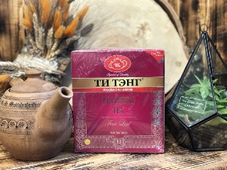 Чай Ти тэнг 100 пакетиков (Чай черный байховый Платинум с повышеным содержанием типсов Шри-Ланка)
