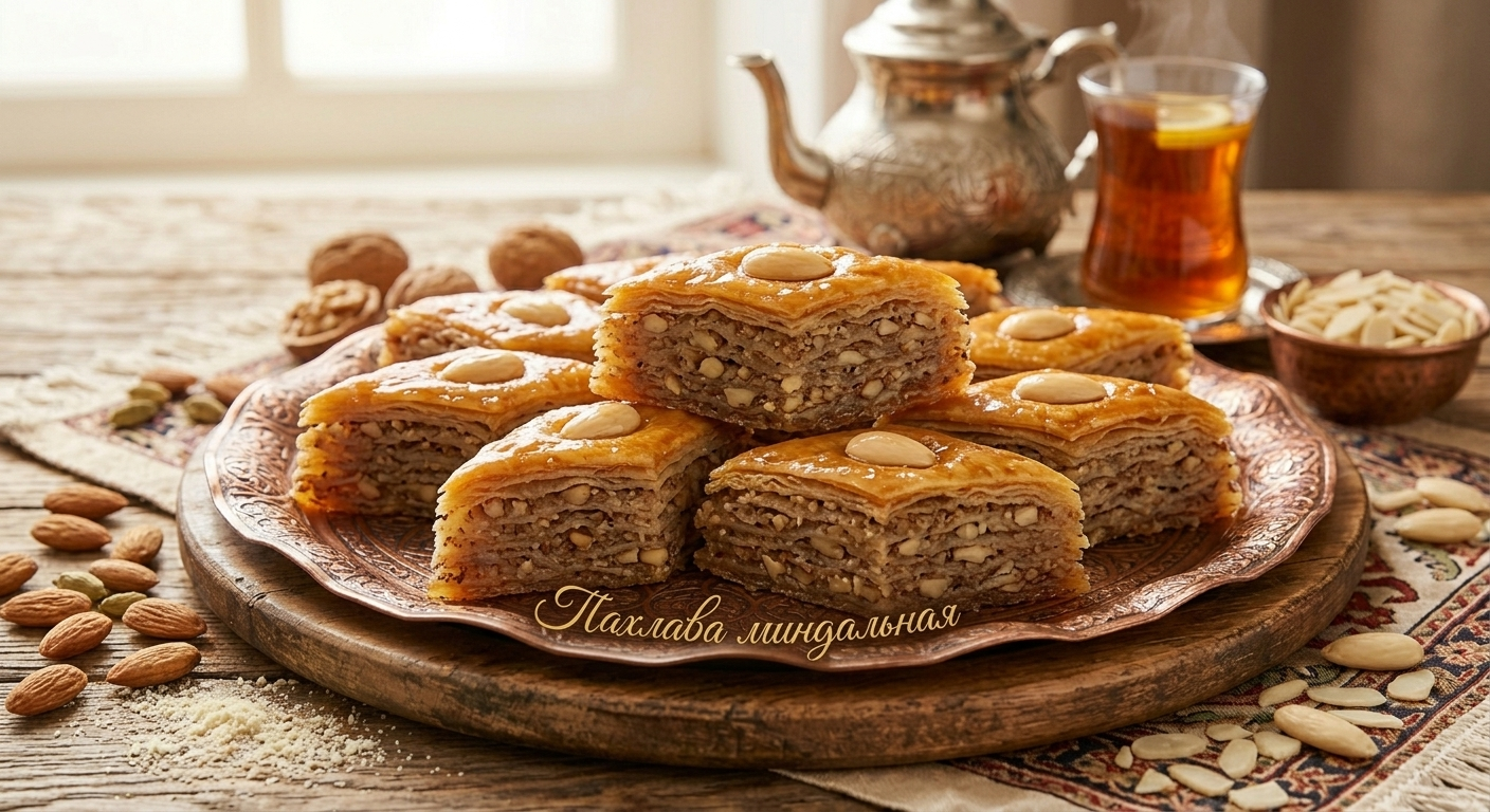 Восточный десерт "Пахлава миндальная" (Римма)