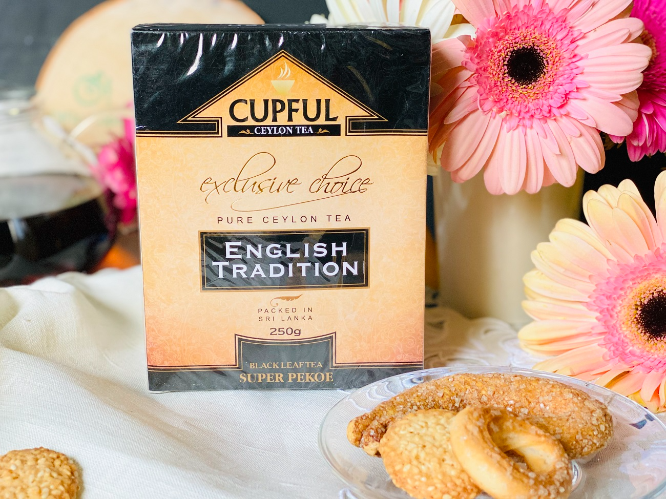 Черный чай CUPFUL(Капфул) крупнолистовой PEKOE
