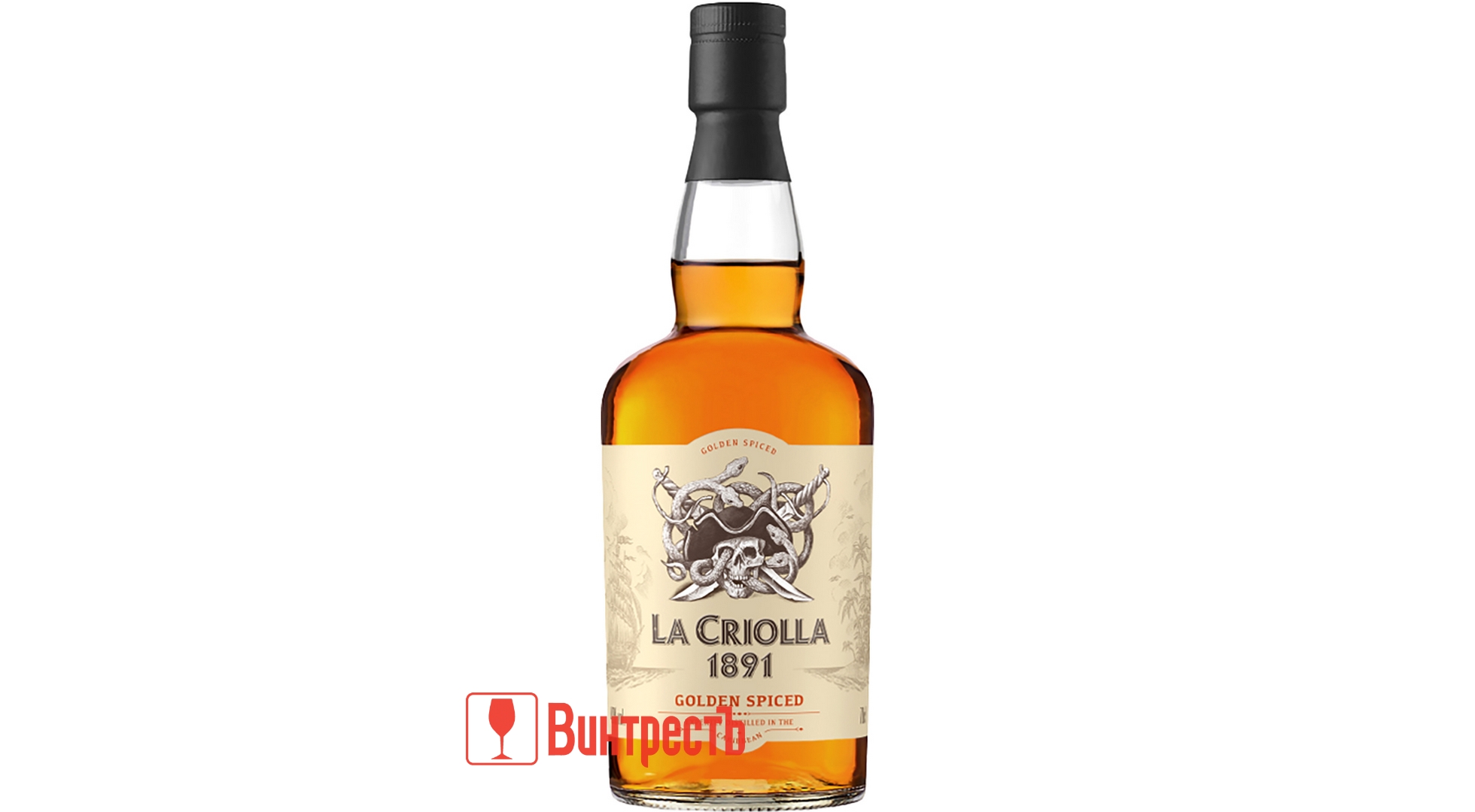 РОМ ЛА КРИОЛЛА ГОЛДЕН СПАЙСД КАРИБСКИЙ 0.7Л