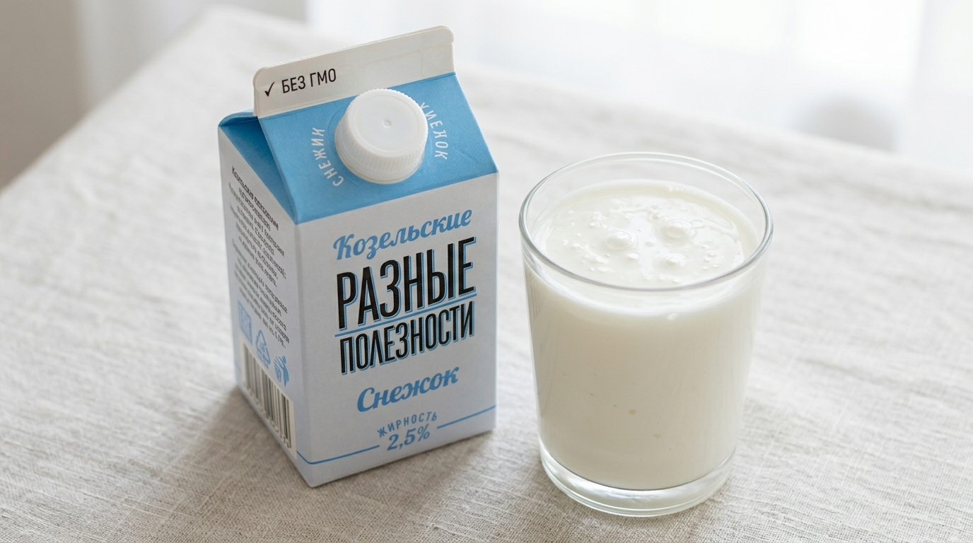 Козельский живой снежок 2,5% 450 мл