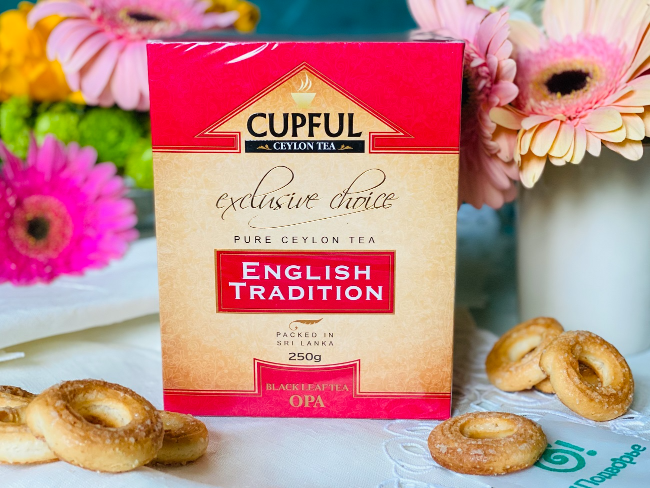 Черный чай CUPFUL(Капфул) крупнолистовой OPA 250 гр