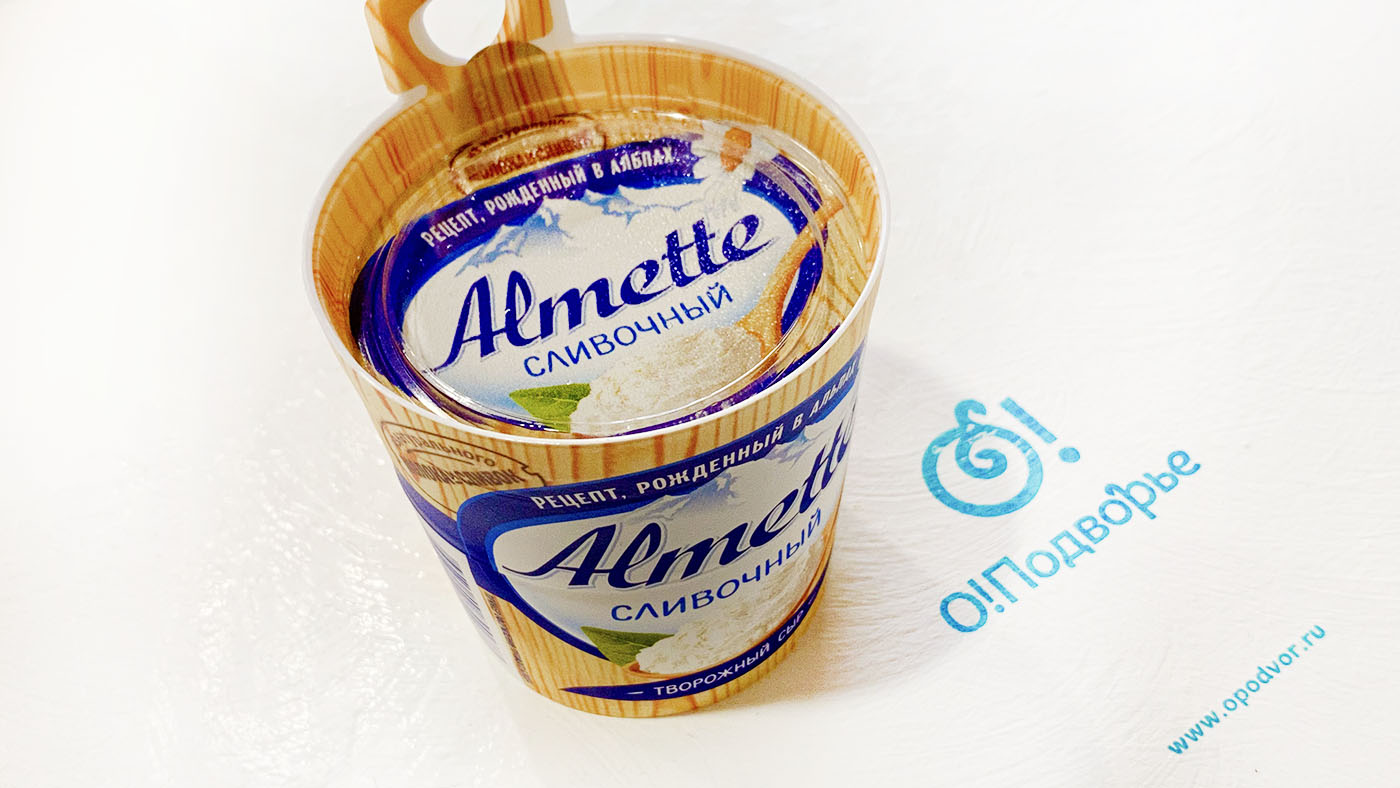 Творожный сыр типа «Альметте» в домашних условиях — рецепт с фото