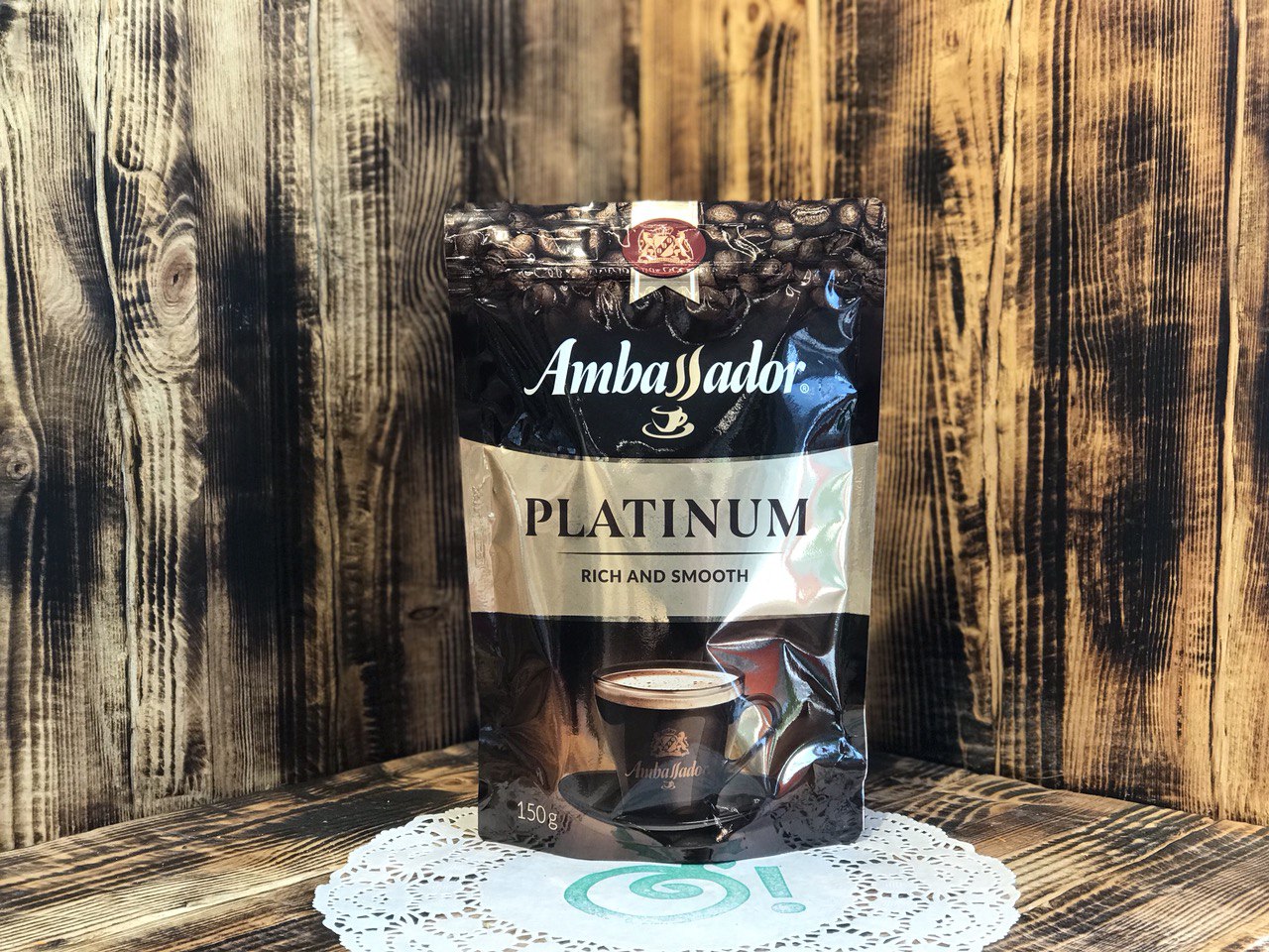 Кофе растворимый Ambassador platinum 150 грамм