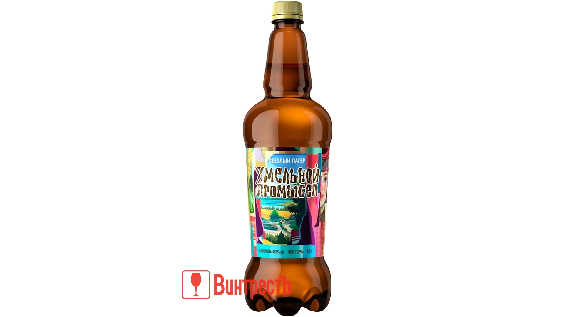 ПИВО ХМЕЛЬНОЙ ПРОМЫСЕЛ СВЕТЛ. 1.2л