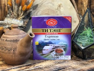 Чай Ти тэнг 100 пакетиков (Чай черный  Экспрессо Шри-Ланка)