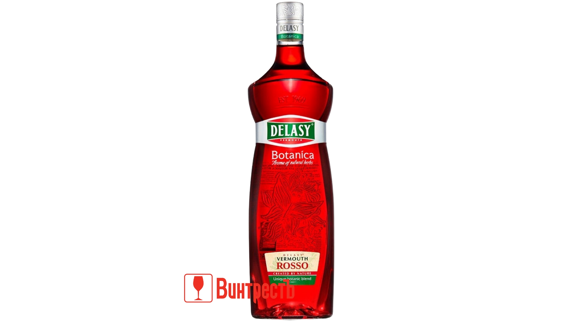 ВЕРМУТ ДЕЛАСИ БОТАНИКАЛ ХЕРБ КРАСНЫЙ СЛ 1.0л
