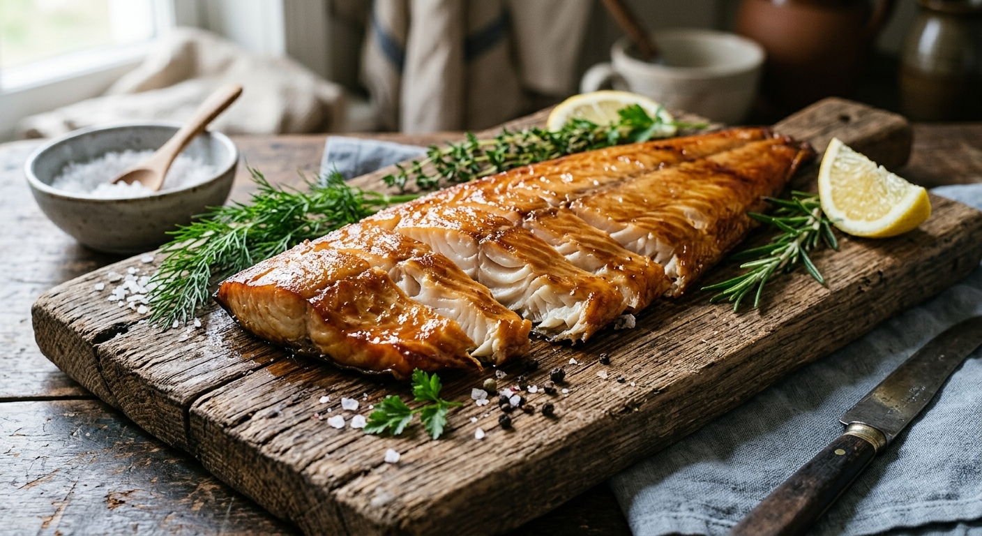Филе масляной горячего копчения