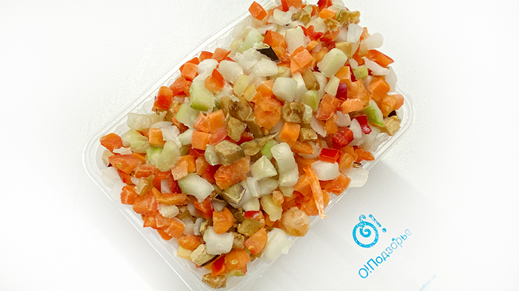Овощное рагу (кабачок, морковь, капуста): калорийность