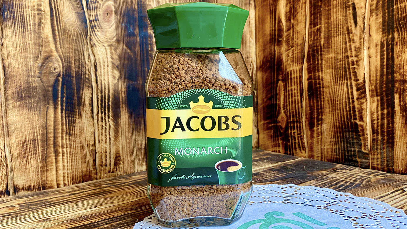 Кофе натуральный сублимированный JACOBS MONARCH 270 грамм