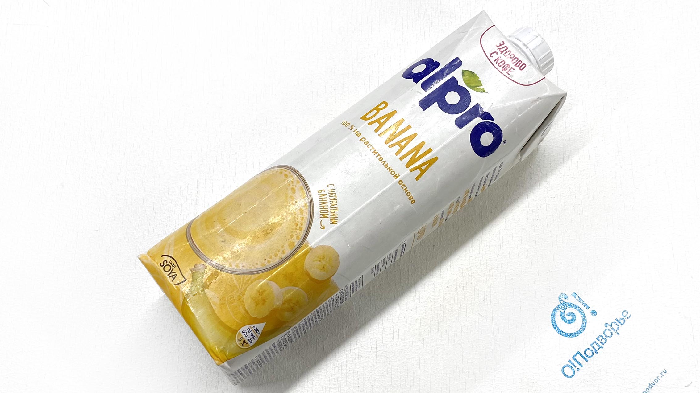 ALPRO Напиток соево-банановый "Banana", обогащенный кальцием, ультрапастеризованный, АО "Данон Россия, 1 литр, (Зл)