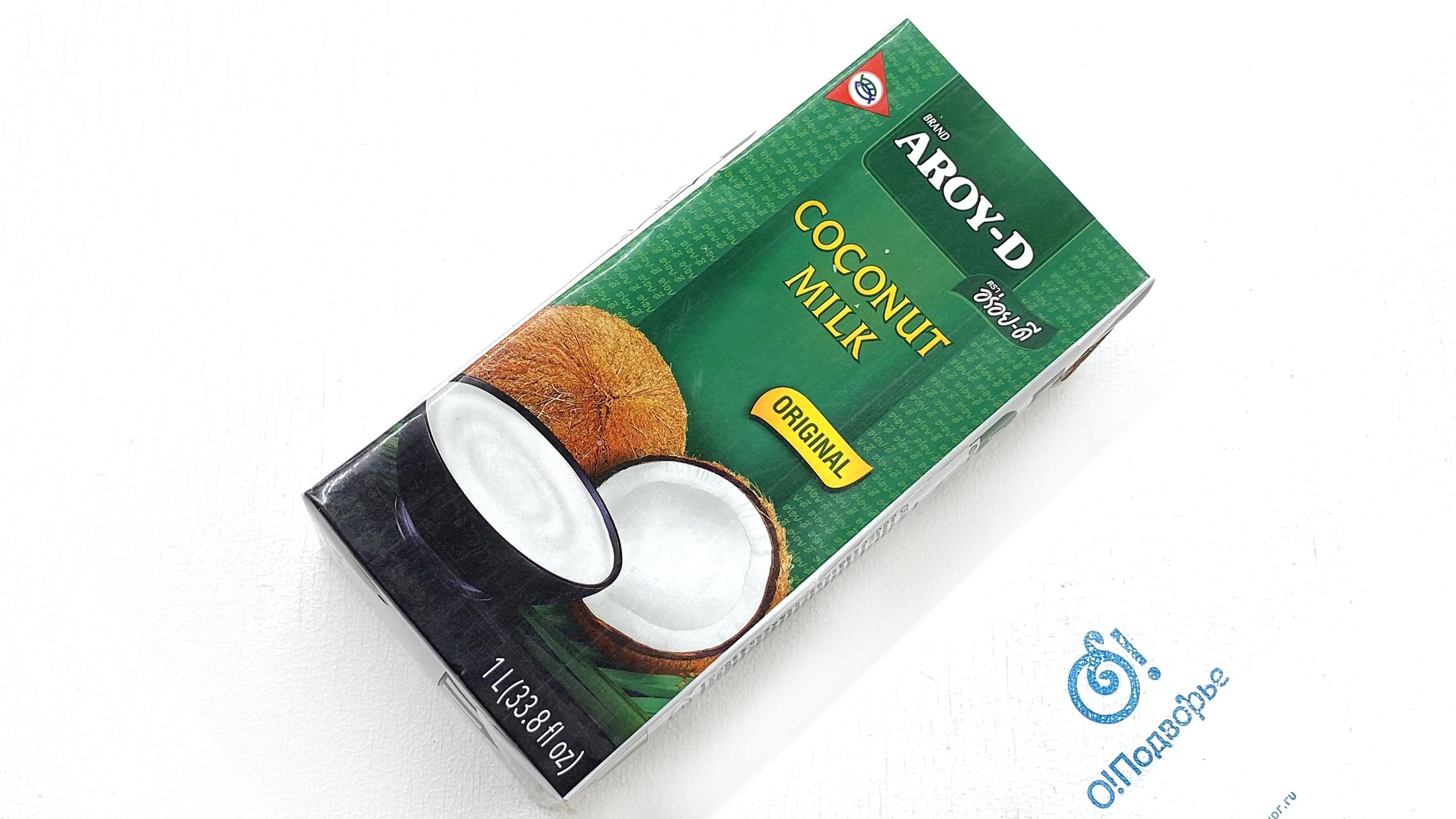 Кокосовое молоко, переработанная мякоть кокосового ореха 17-19%, Индонезия, 1 литр, (Зл) 