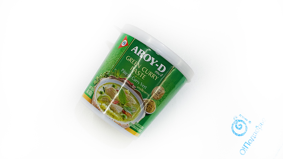 Паста "Карри зеленая" AROY-D, Тайланд (на разв.), 400 грамм