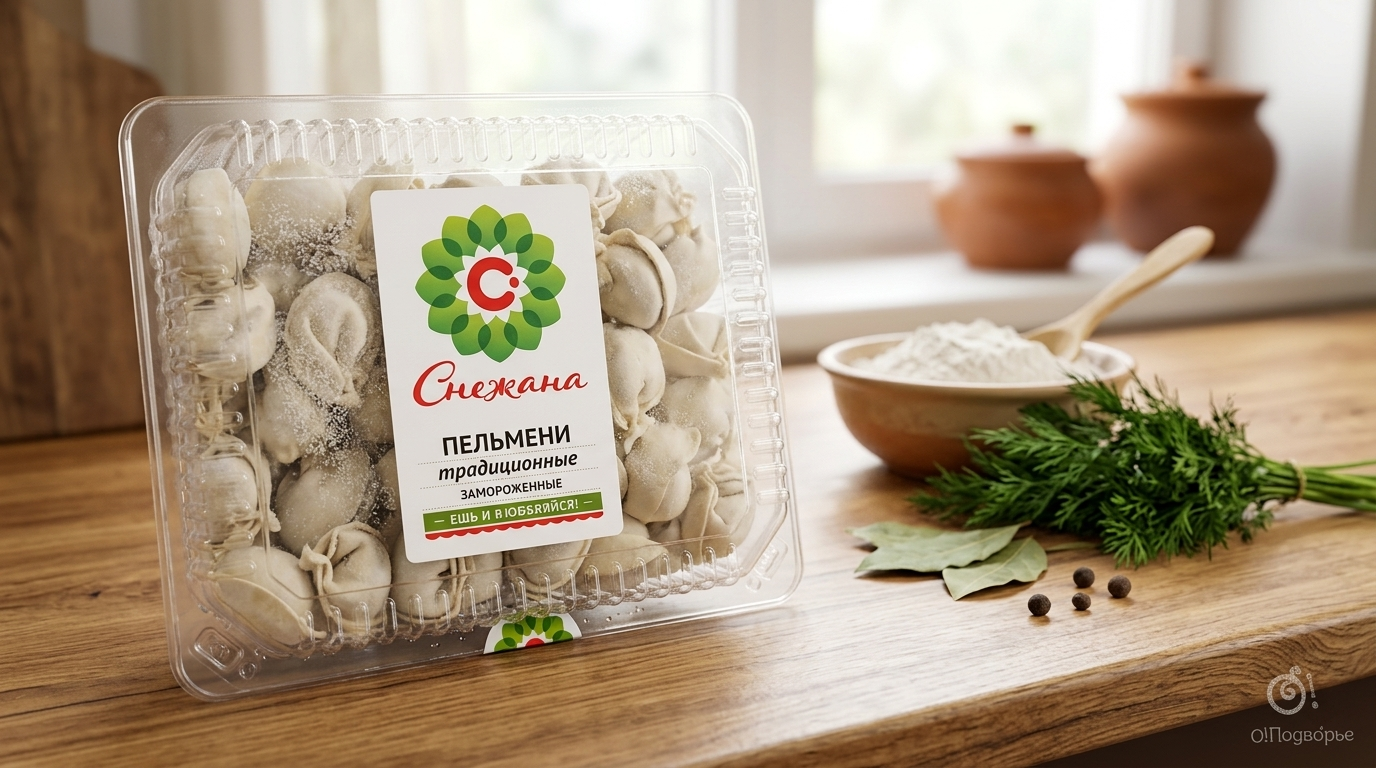 Пельмени "Желанные угощения" замороженные,"Снежана", 600 грамм,(Оля)