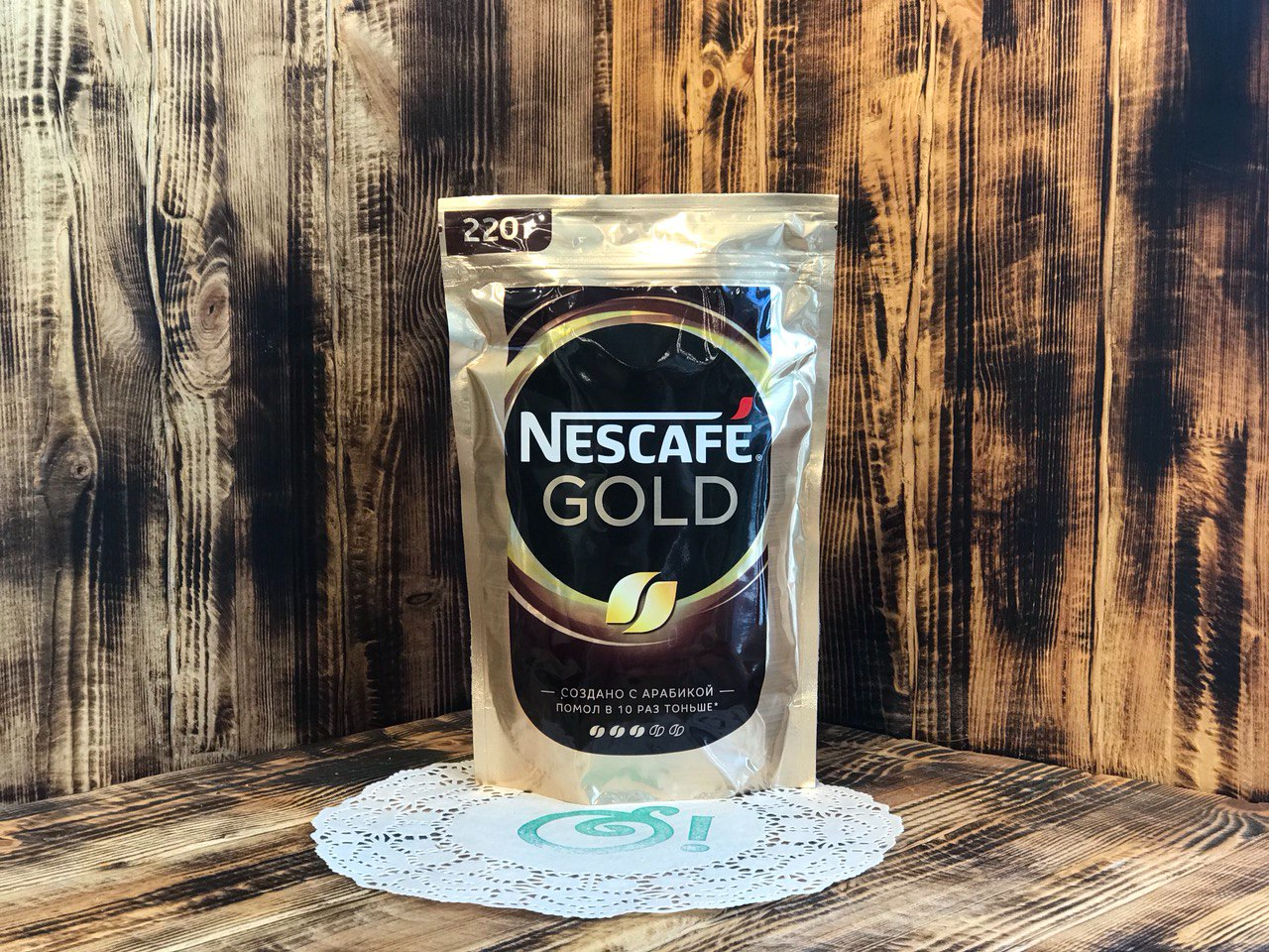 Кофе растворимый Gold Nescafe 220 грамм