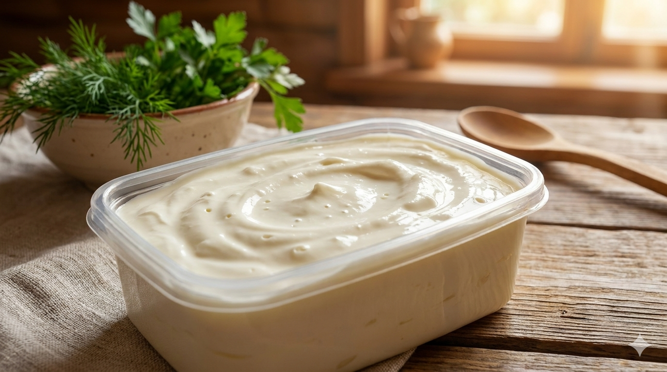 Сметана 250 грамм (Домашняя продукция рязанского края)