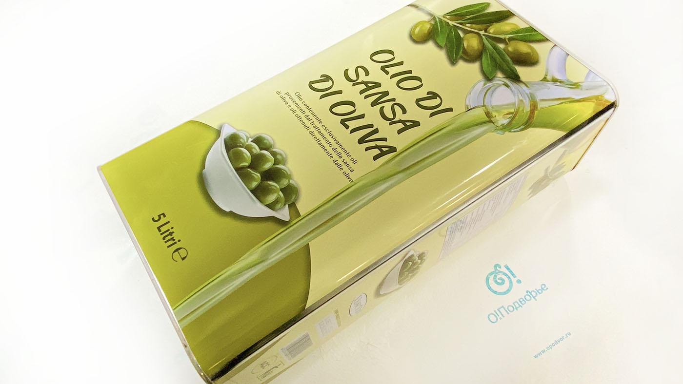 Оливковое масло для жарки Olive Pomace 5 литров YESUYIO