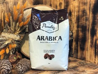 Кофе жареный в зернах Paulig Arabica Финляндия. (1кг.) Густав Паулиг Лтд.