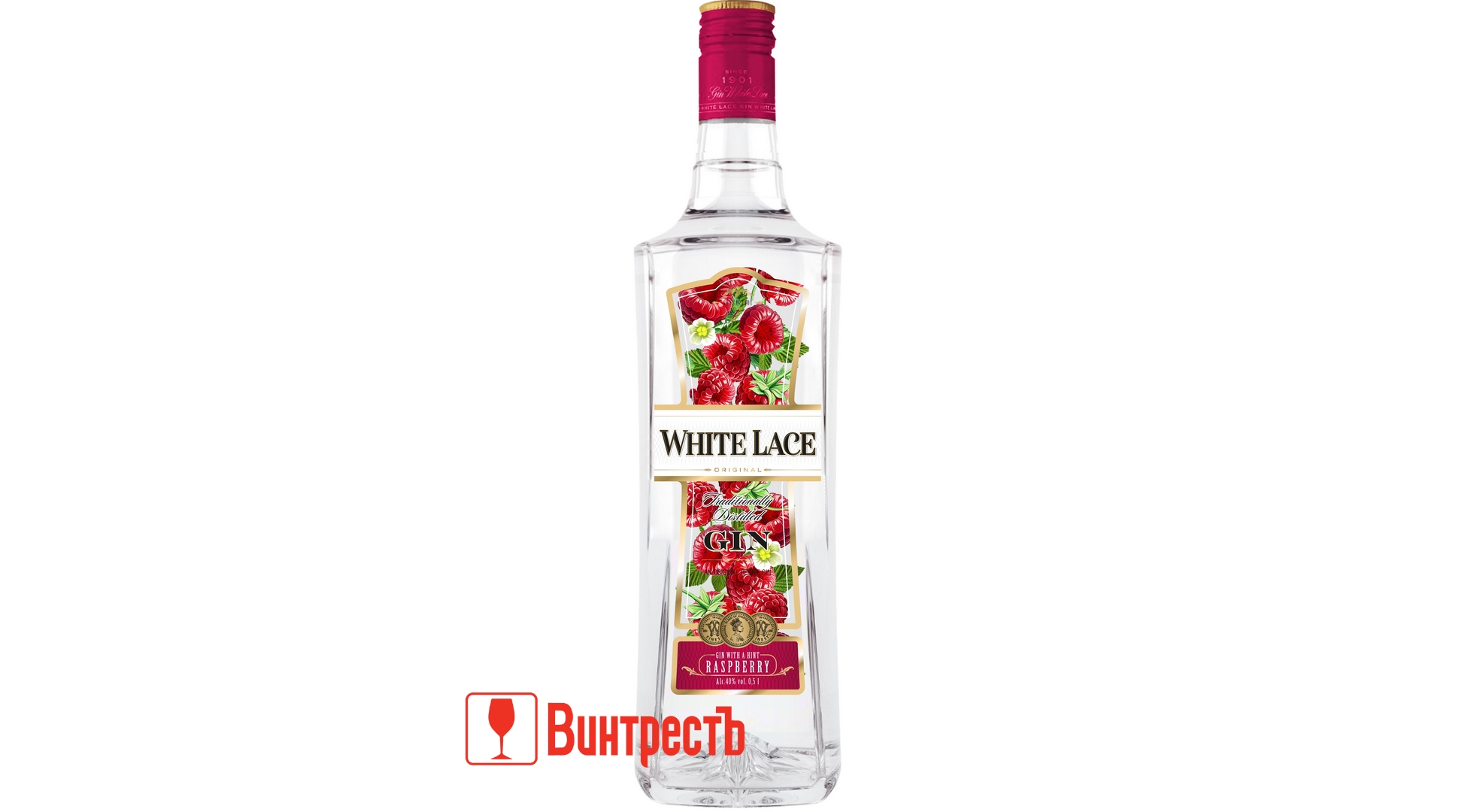 ДЖИН ВАЙТ ЛЕЙС МАЛИНА 0.5л