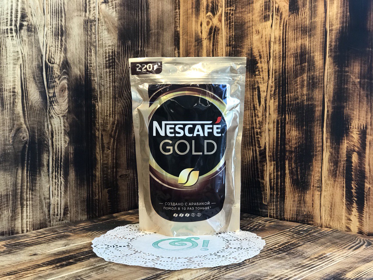 Кофе растворимый Gold Nescafe 220 грамм