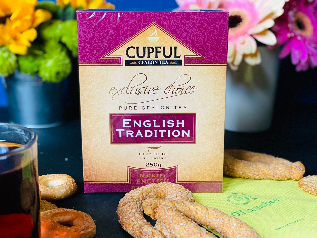 Черный чай CUPFUL(Капфул) крупнолистовой ENGLISH