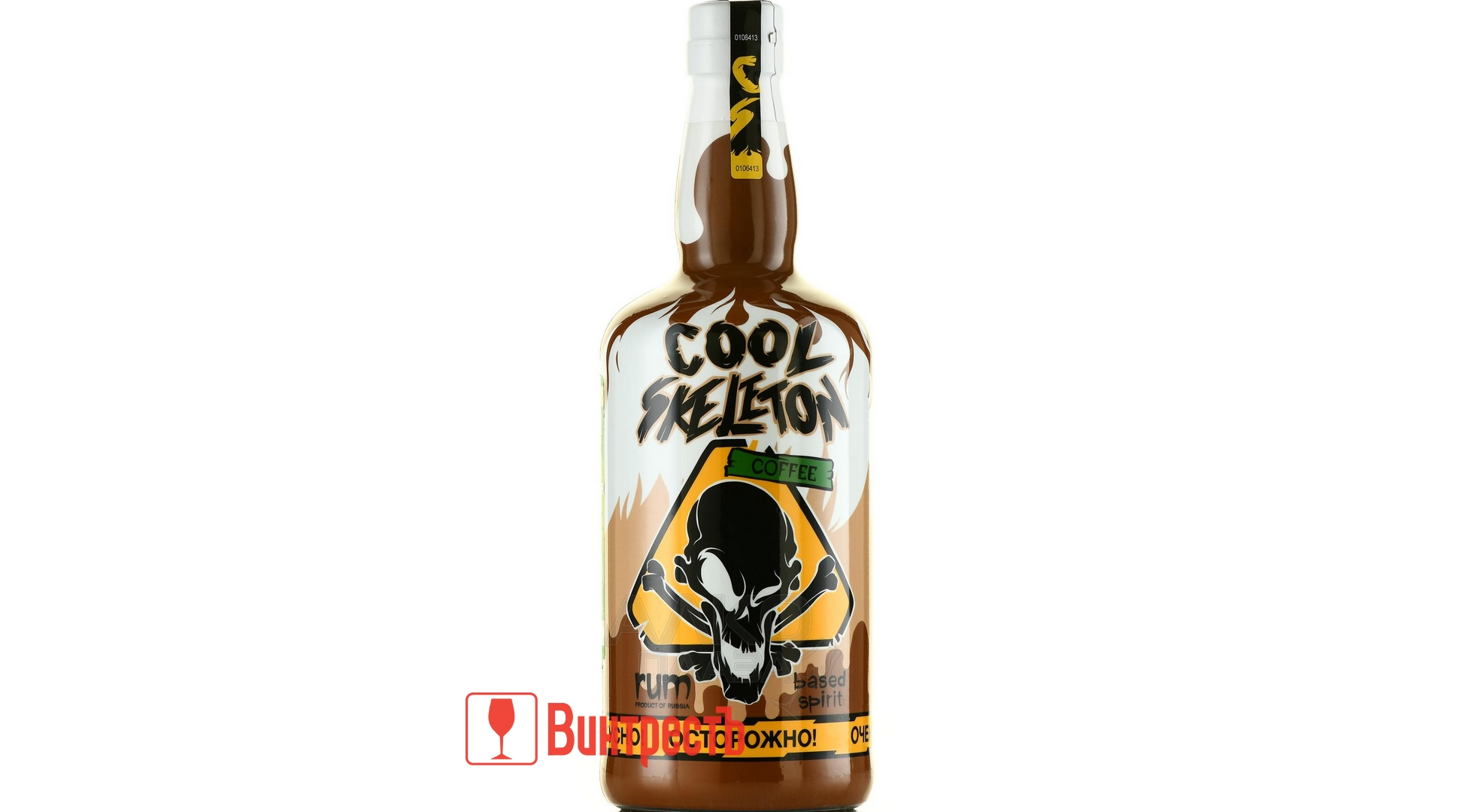 РОМОВЫЙ НАПИТОК КУЛ СКЕЛЕТОН КОФЕ 0.7Л