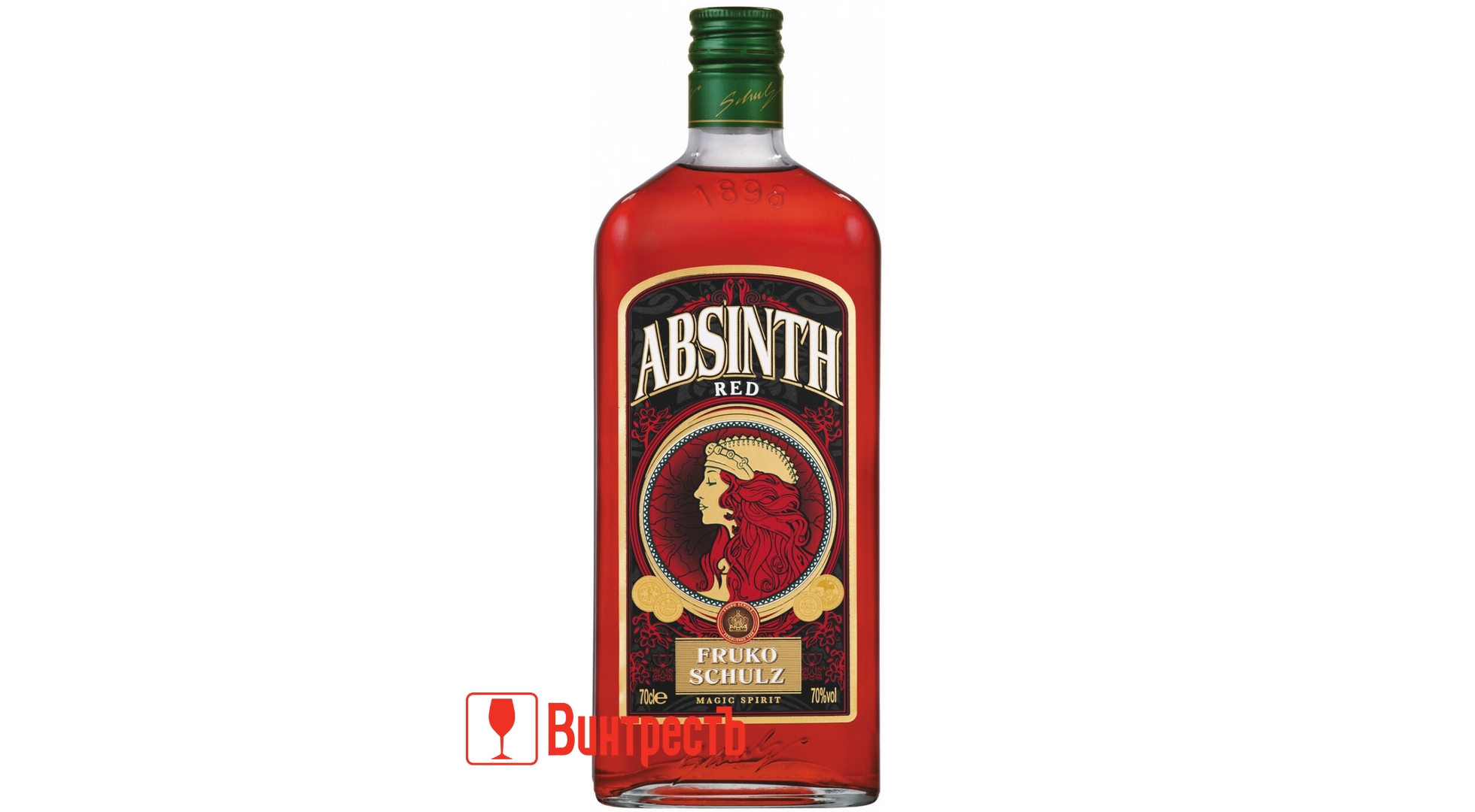 АБСЕНТ ФРУКО ШУЛЬЦ КРАСНЫЙ 60% 0.7л