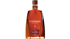 КОНЬЯК СТАРЕЙШИНА 5ЛЕТ 0.5л