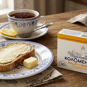 Масло сливочное, 82,5% Коломенское, 200 грамм