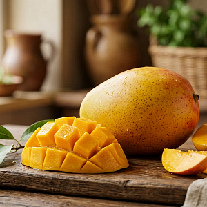 Манго большое спелое