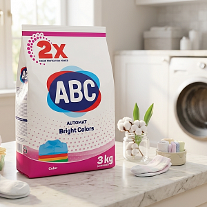 Стиральный порошок ABC для цветного белья 3 кг
