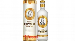 ВОДКА ЦАРСКАЯ ЗОЛОТАЯ 1.0л в ТУБЕ