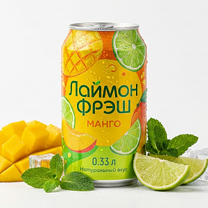 Напиток Лаймон Фрэш Манго 0.33л (ВТ)