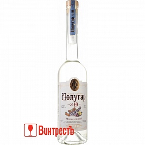 ВОДКА ПОЛУГАР №10 МОЖЖЕВЕЛОВЫЙ 0.5л