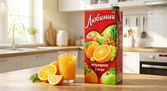 Сок Любимый Мультифрукт 2 литра (ВТ)