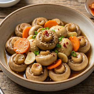 Шампиньоны по корейски