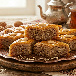 Восточный десерт "Пахлава миндальная" (Римма)