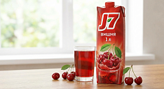 Сок J7 Вишня 1 литр (ВТ)