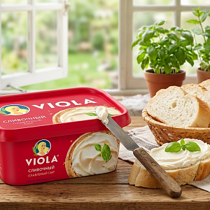 Сыр Viola Сливочный 400 грамм