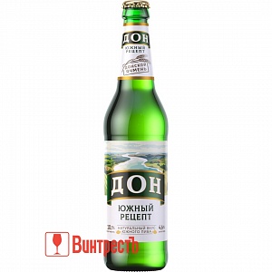 ПИВО ДОН ЮЖНЫЙ РЕЦЕПТ СВ 450мл