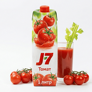 Сок J7 Томат 1 литр (ВТ)