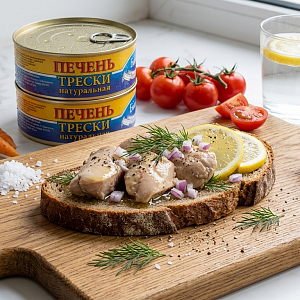 Икра трески  стерилизованная 240г.
