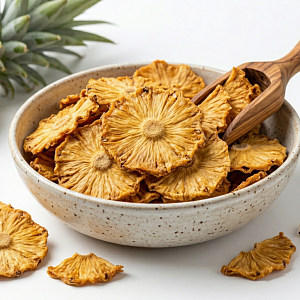 Ананасы сушеные без сахара