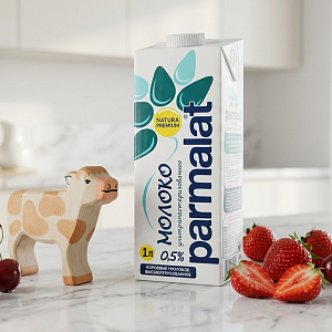 Молоко parmalat 0,5% 1 литр