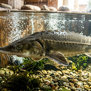 Стерлядь живая