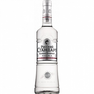 ВОДКА РУССКИЙ-СТАНДАРТ ПЛАТИНУМ 0.5л