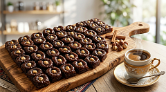 Восточный десерт "Пахлава шоколадная" с фундуком (Римма)