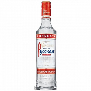 ВОДКА РУССКАЯ (RUSSKAYA) 0.7л