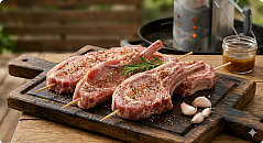 Шашлык корейка на кости (свинина)