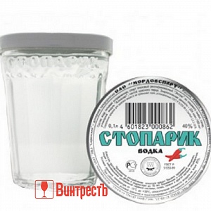 ВОДКА СТОПАРИК 100мл
